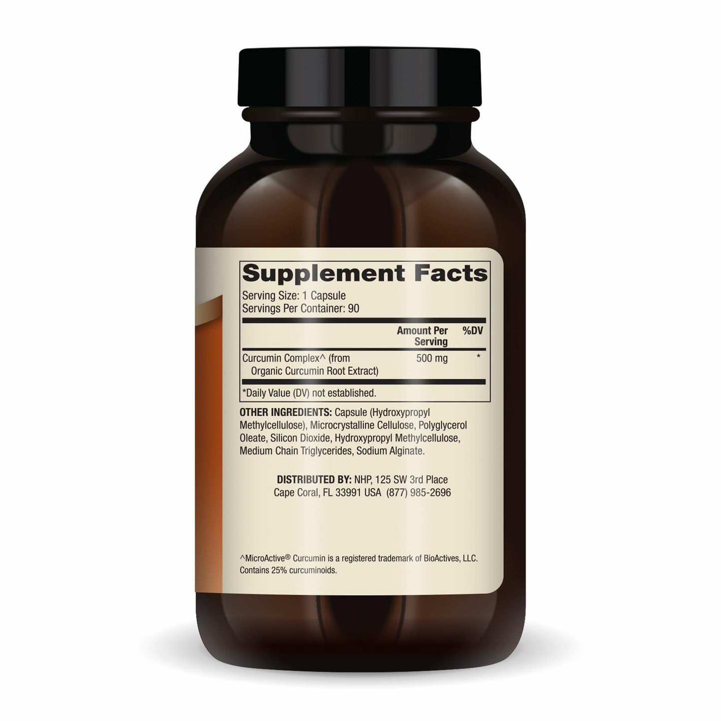 Dr. Mercola Curcumin Advanced 500 mg Curcumin Root Extract 95% Curcuminoids Capsules, 90 Count