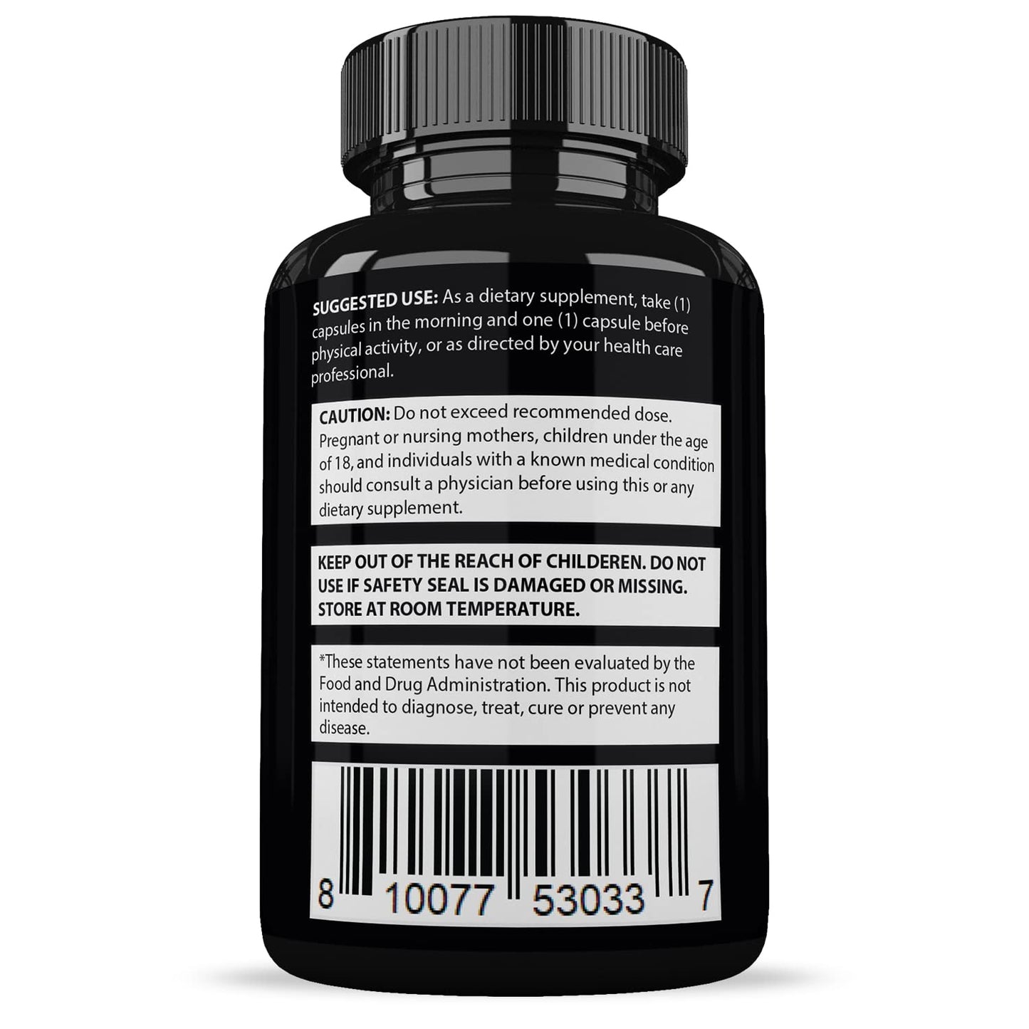 Justified Laboratories Savage Grow 742MG All Natural Advanced Men's Health Formula 180 Capsules