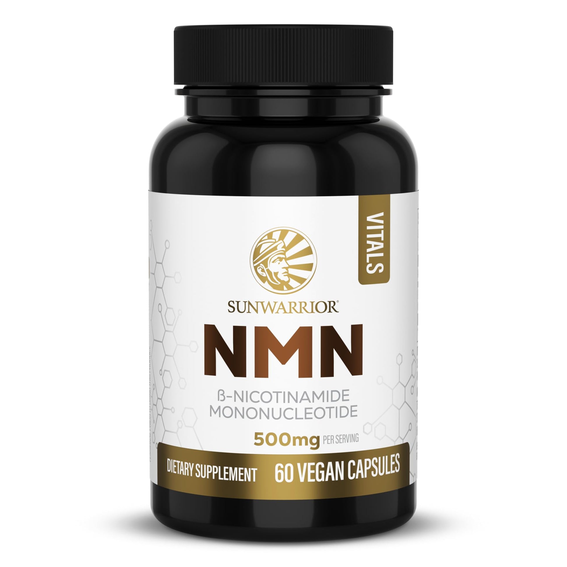 Sunwarrior NMN Nicotinamide Mononucleotide Capsules, 60 Count