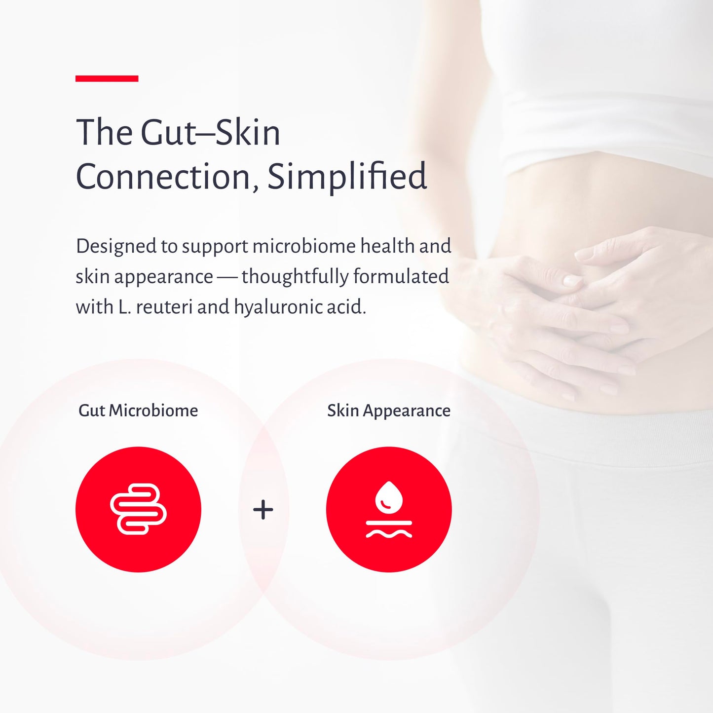 Oxiceutics Gut to Glow L. reuteri Probiotic + Marine Collagen & Hyaluronic Acid Capsule 120