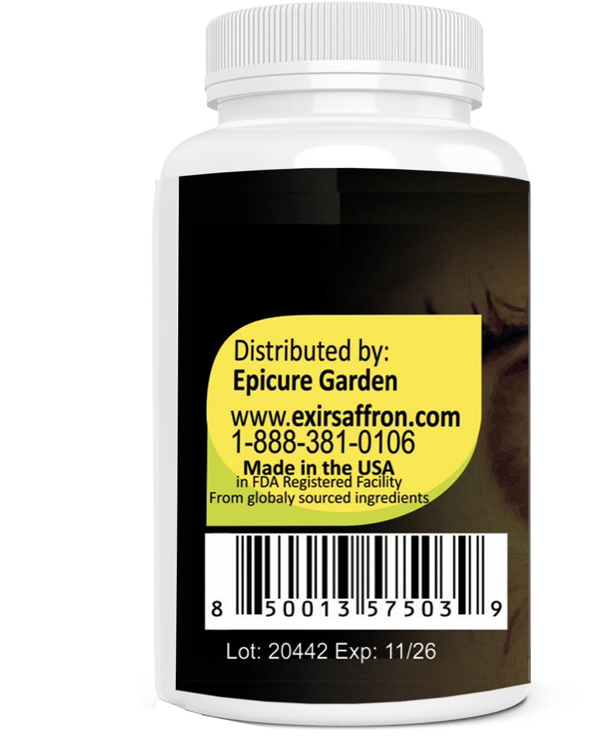 EXIR Eye Vitamins Dietary Supplement – Nutritional Support for Eye Health & Everyday Visual Wellness, 30 Capsules