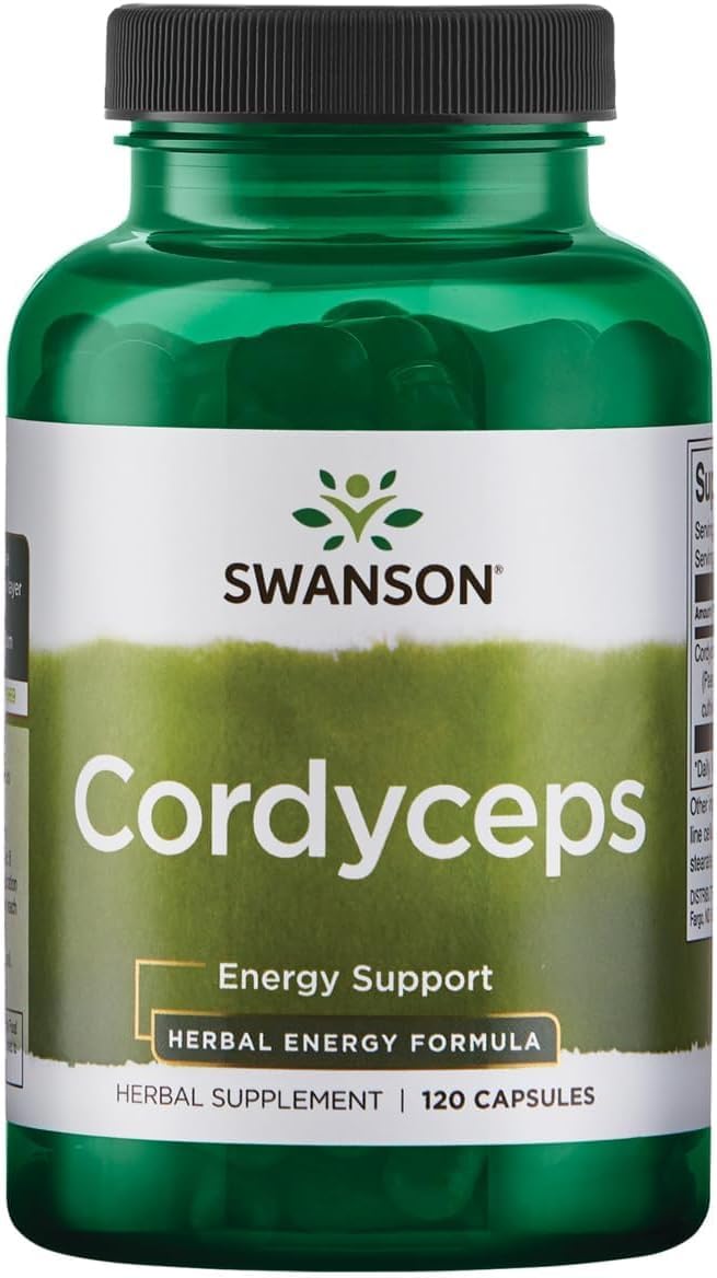 Swanson Cordyceps 600 Milligrams Capsules 120