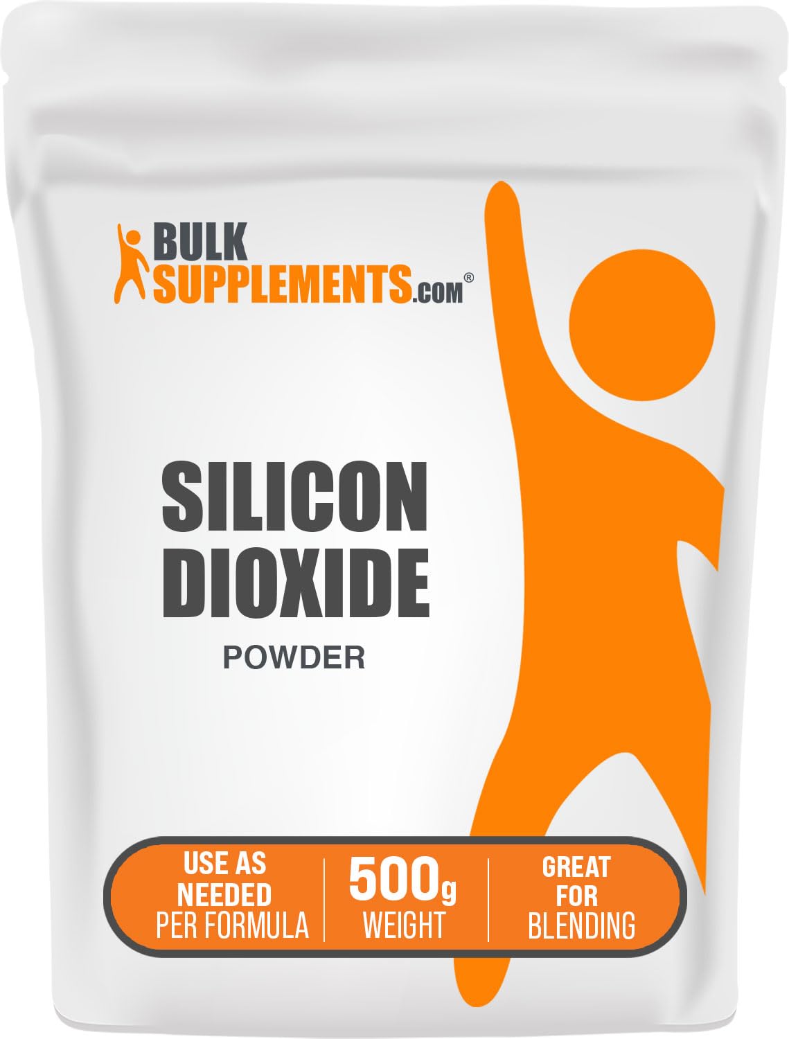BulkSupplements Silicon Dioxide Powder 17.6 Ounce (Pack of 1)