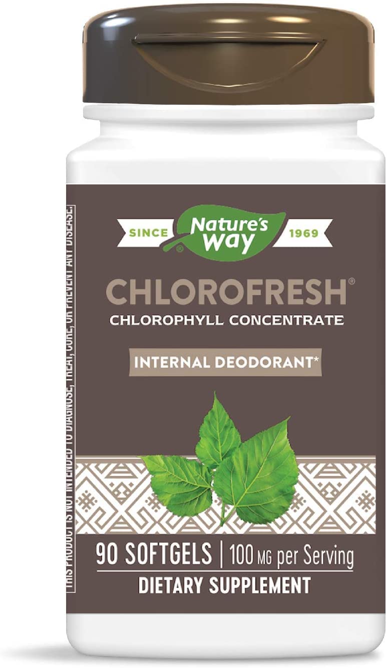 Nature's Way Chlorofresh Internal Deod Softgel 1 Count