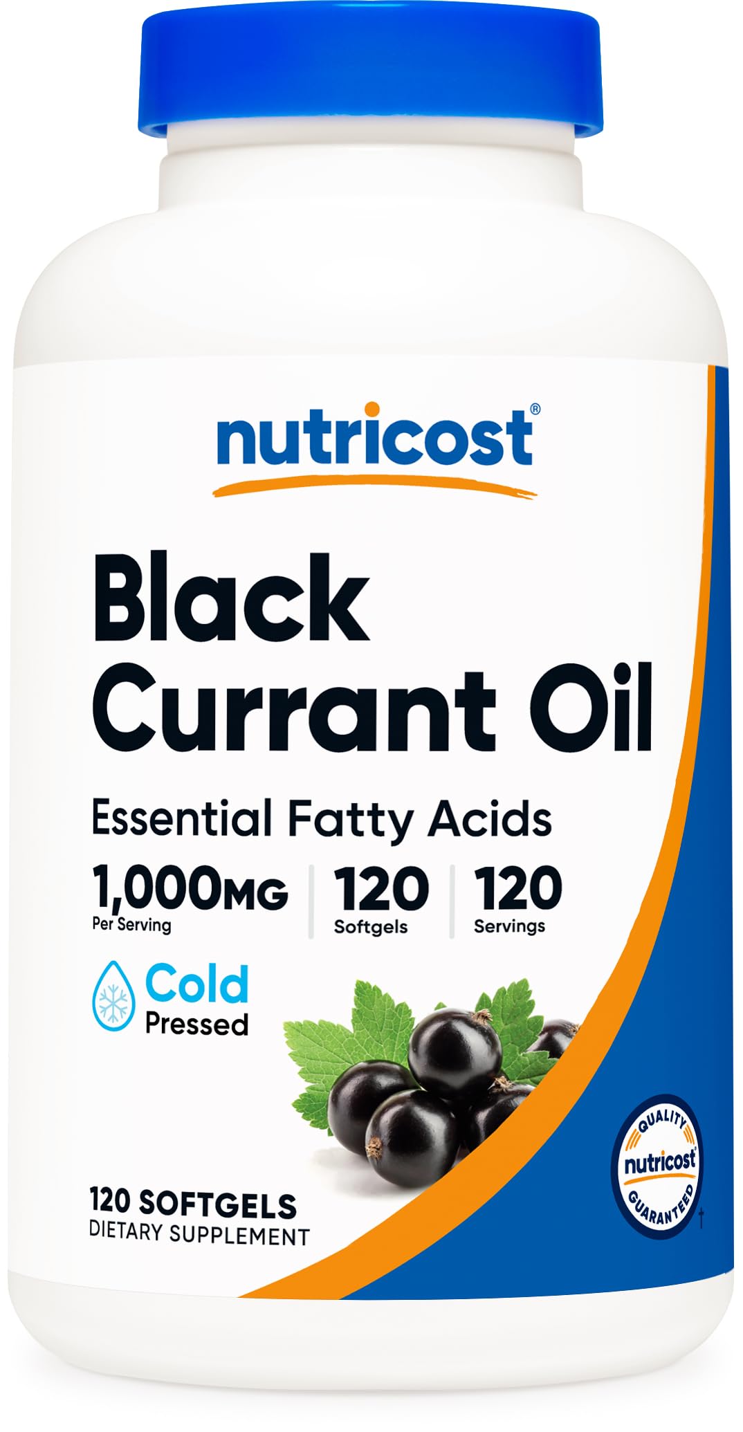 Nutricost Black Currant Oil Softgels 120 Count