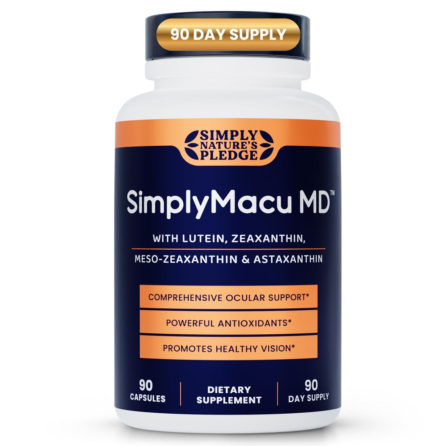 Simply Nature's Pledge Macu MD Eye Vitamins Capsules 270