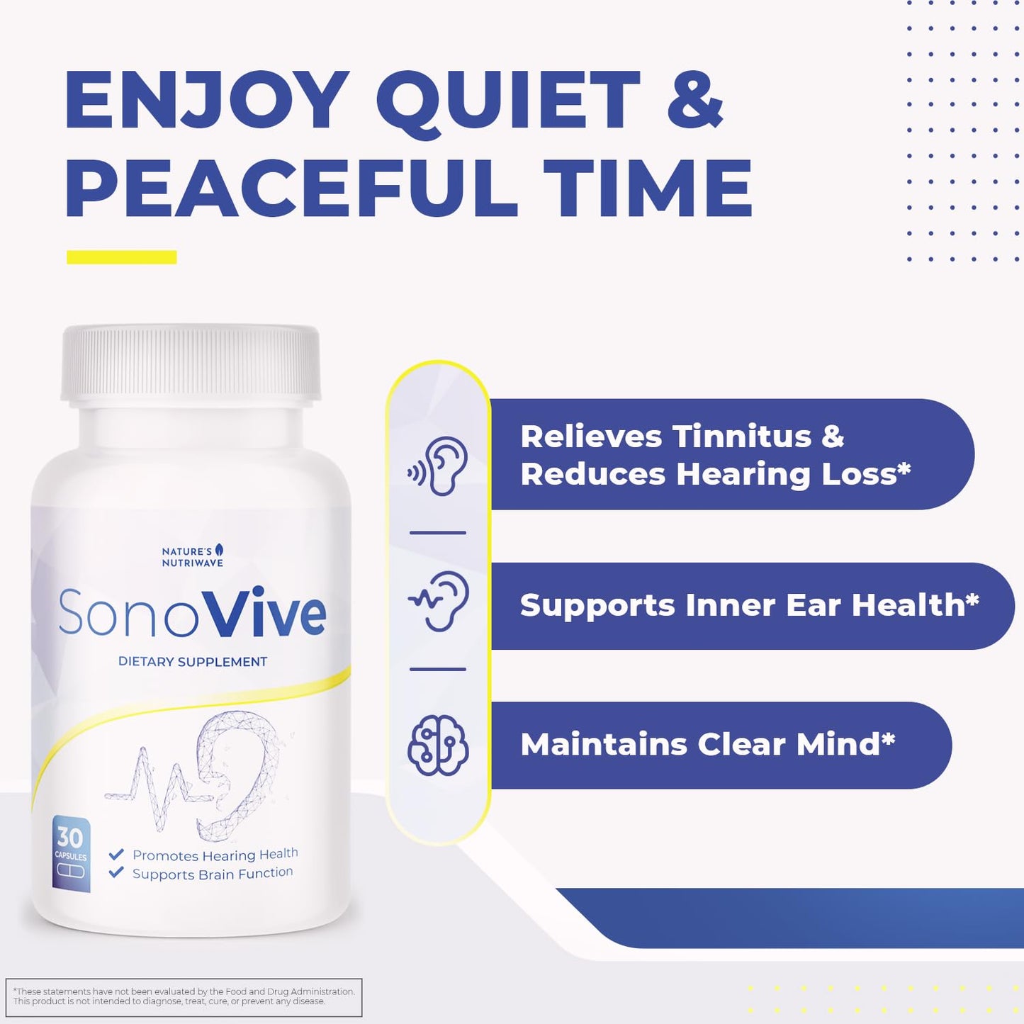 Nature’s NutriWave SonoVive Original Formula Capsules 30 Count