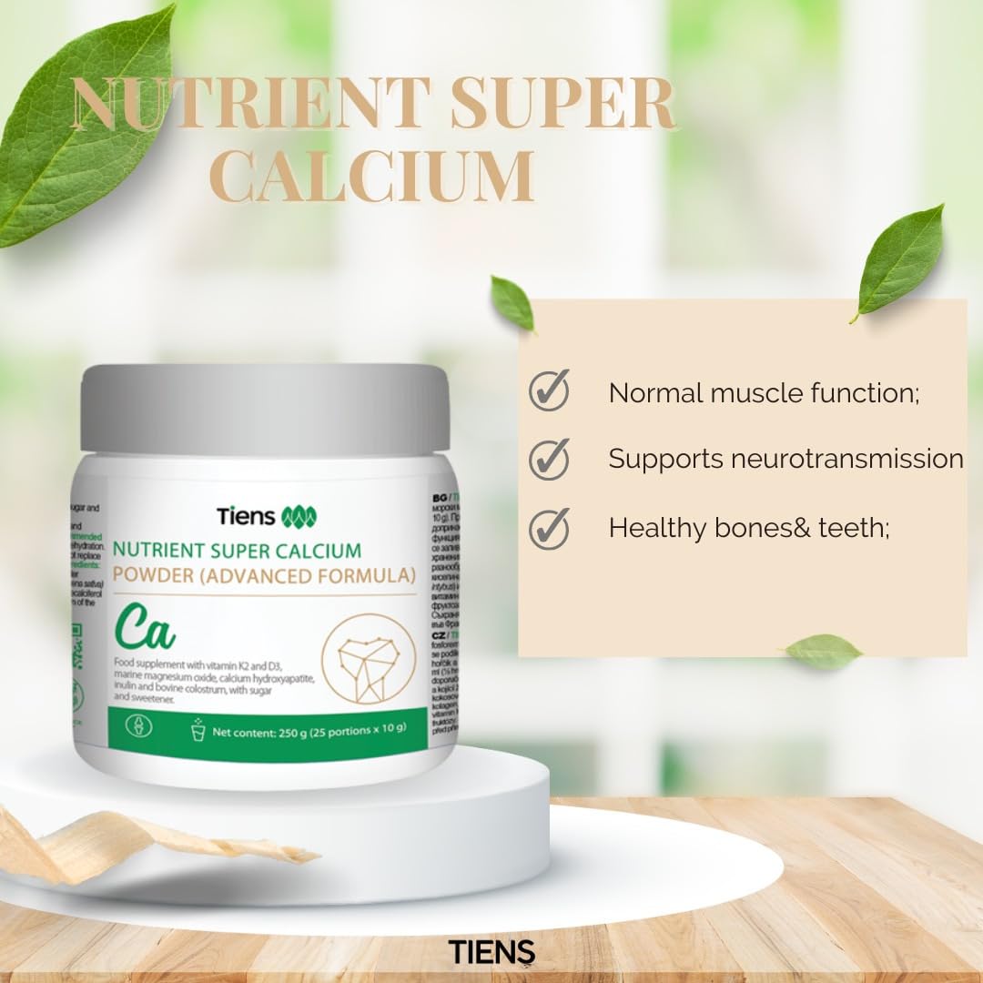 Tiens Nutrient Super Calcium Powder Advanced Formula, 8.8185 oz