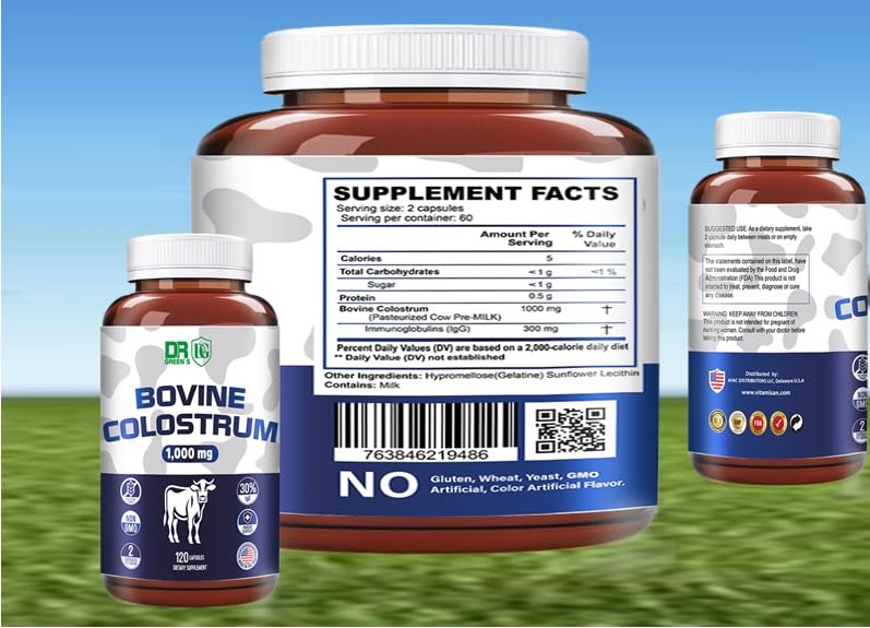 VITAMISAN Colostrum Supplement Capsules 120