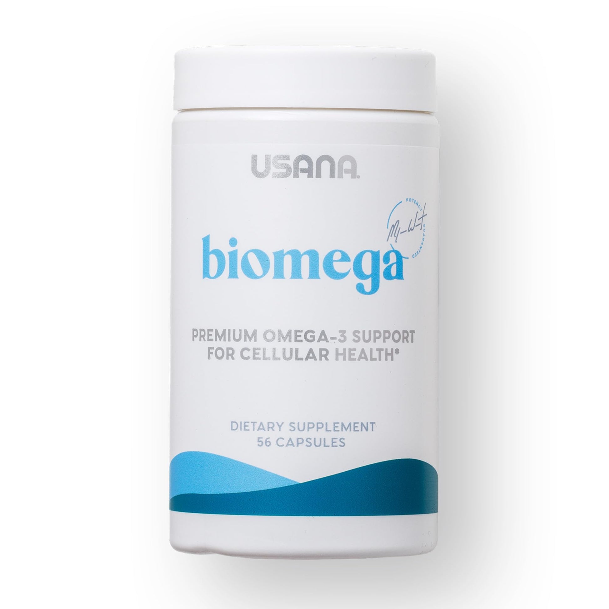 USANA BiOmega Premium Omega-3 Support Formula Capsules 56 Count