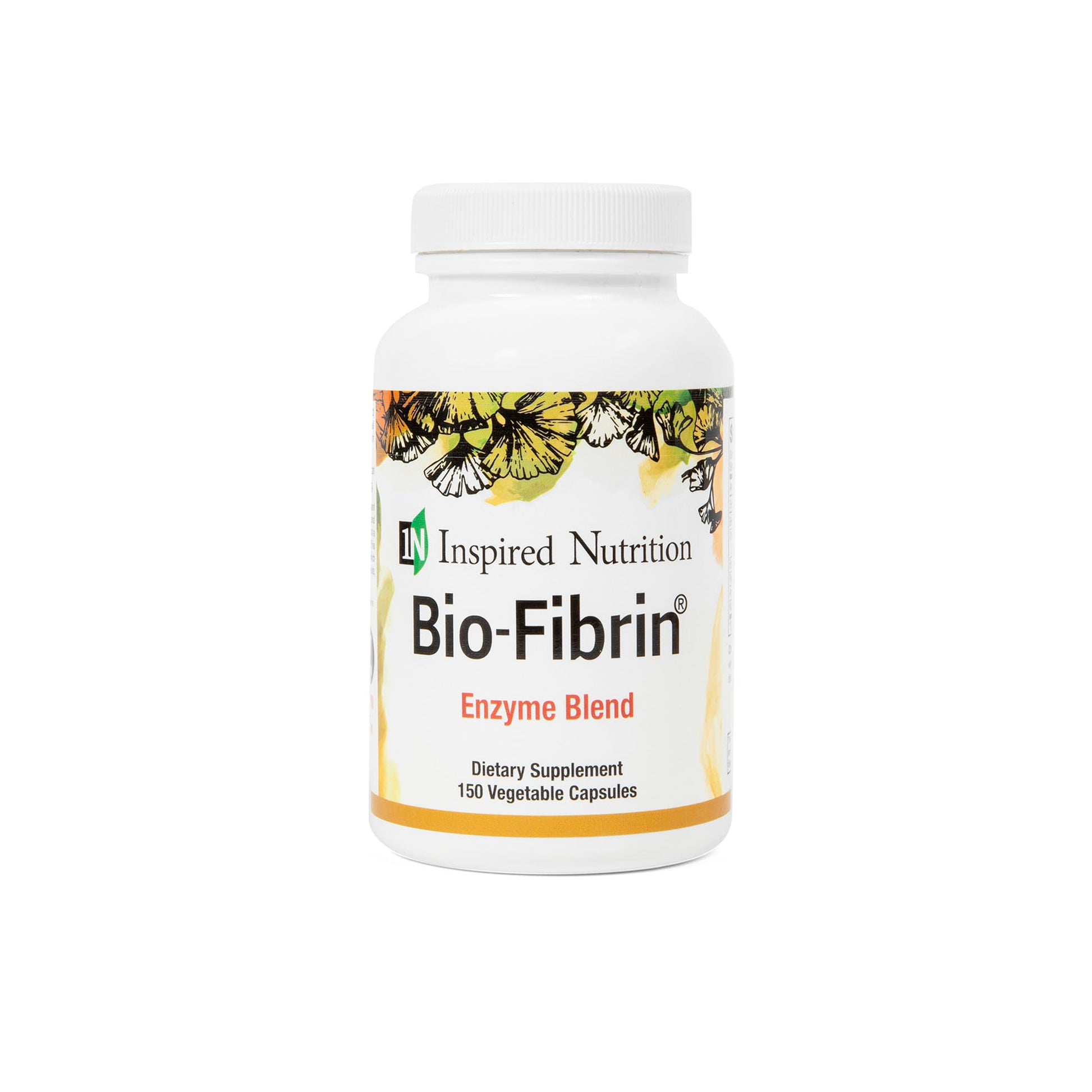 Inspired Nutrition Bio-Fibrin Multi-Enzyme Formula Capsule 150 Count