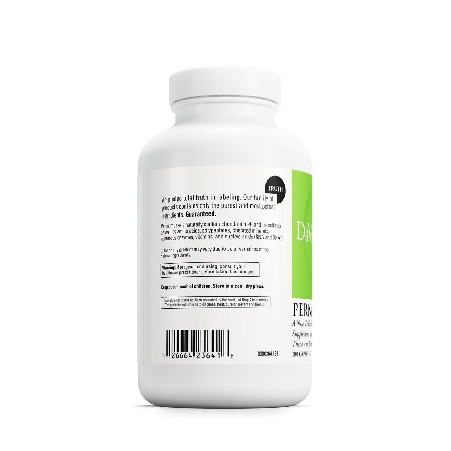 DAVINCI Perna Capsules, 180 Count
