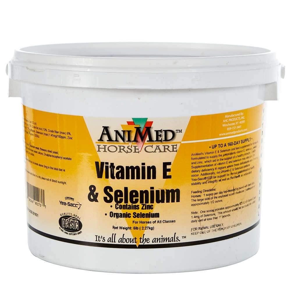 ANIMED Vitamin E and Selenium with Zinc Powder 80