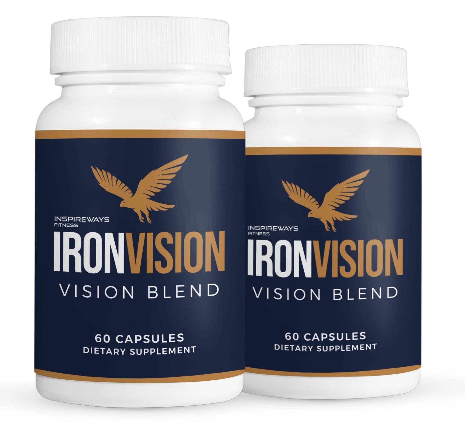 Fitness InspireWays Iron Vision Capsule Supplement 120 Capsules