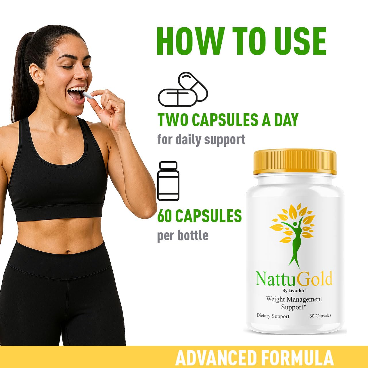 LIVORKA NattuGold Capsules 300 Capsules