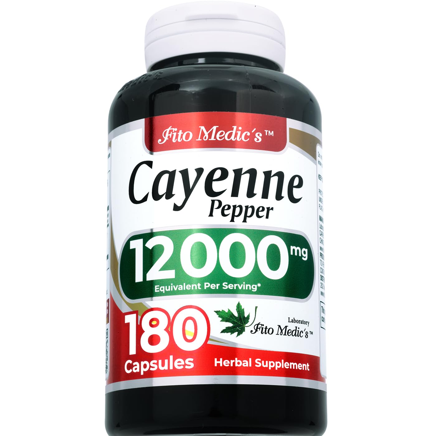 FITO MEDIC'S Cayenne Pepper 180 Capsules