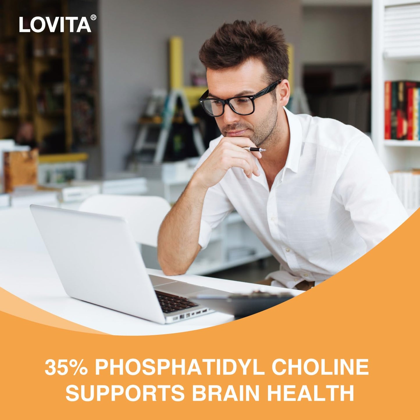 LOVITA Lecithin Softgels 60 Count