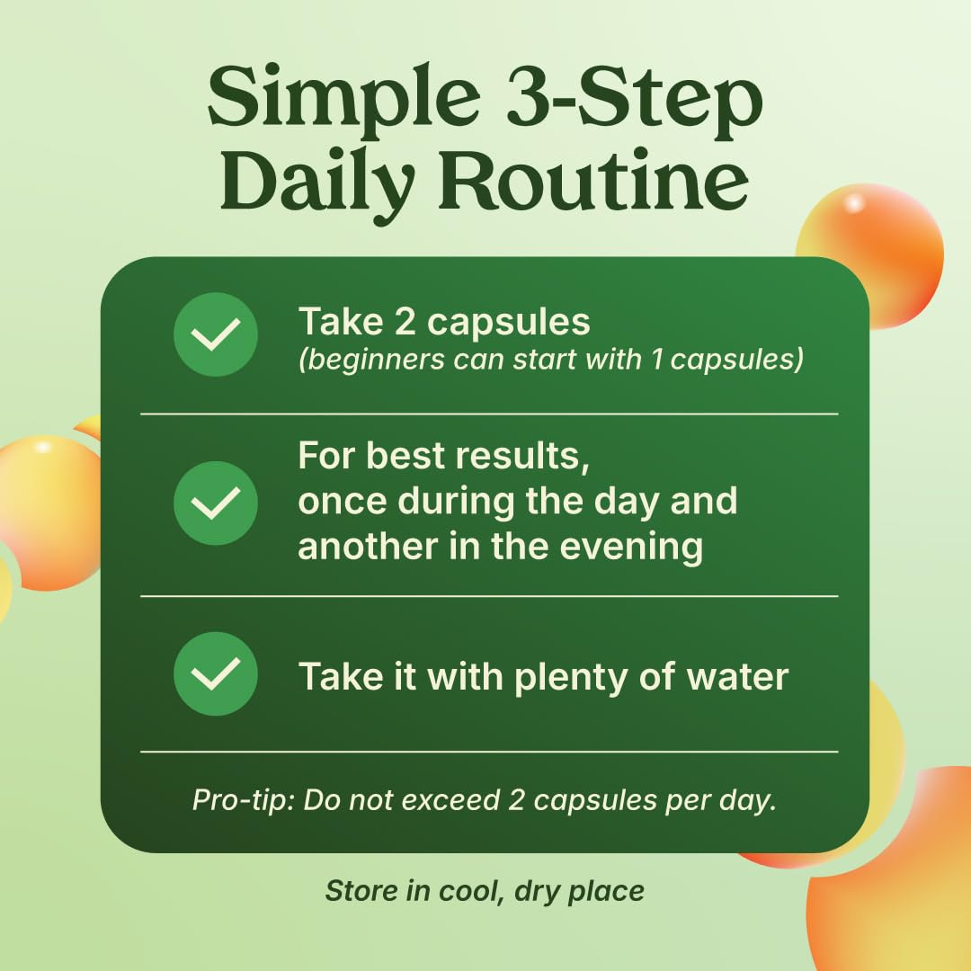 Poop Like a Champion Constipation Relief Capsule, 60 Count