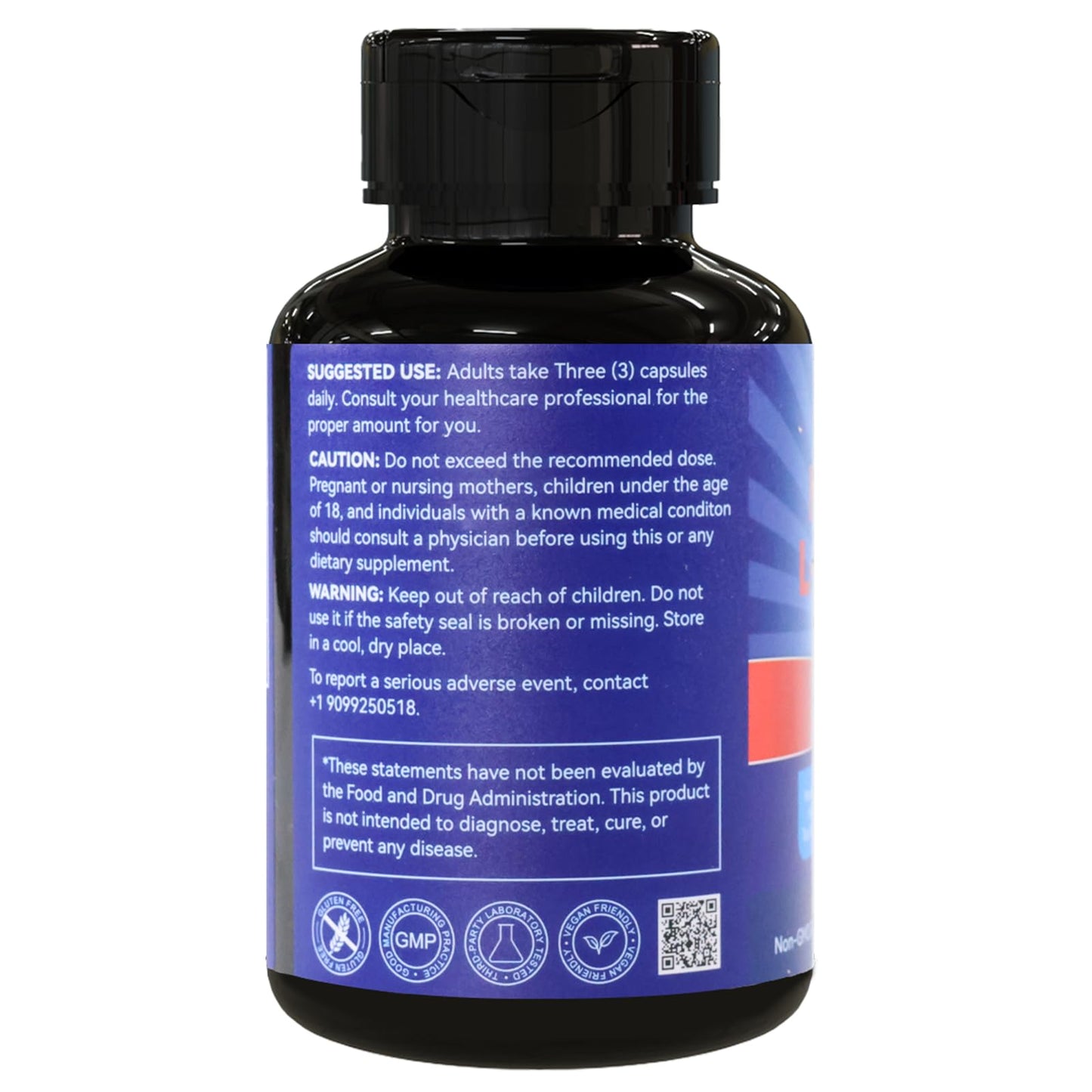 EAZGOO Magnesium L-Threonine Supplement, 120 Capsules