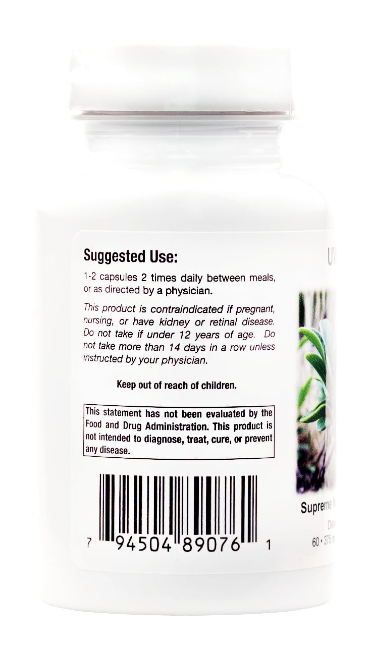 Supreme Nutrition Products Uva Ursi Bearberry 120 Capsules