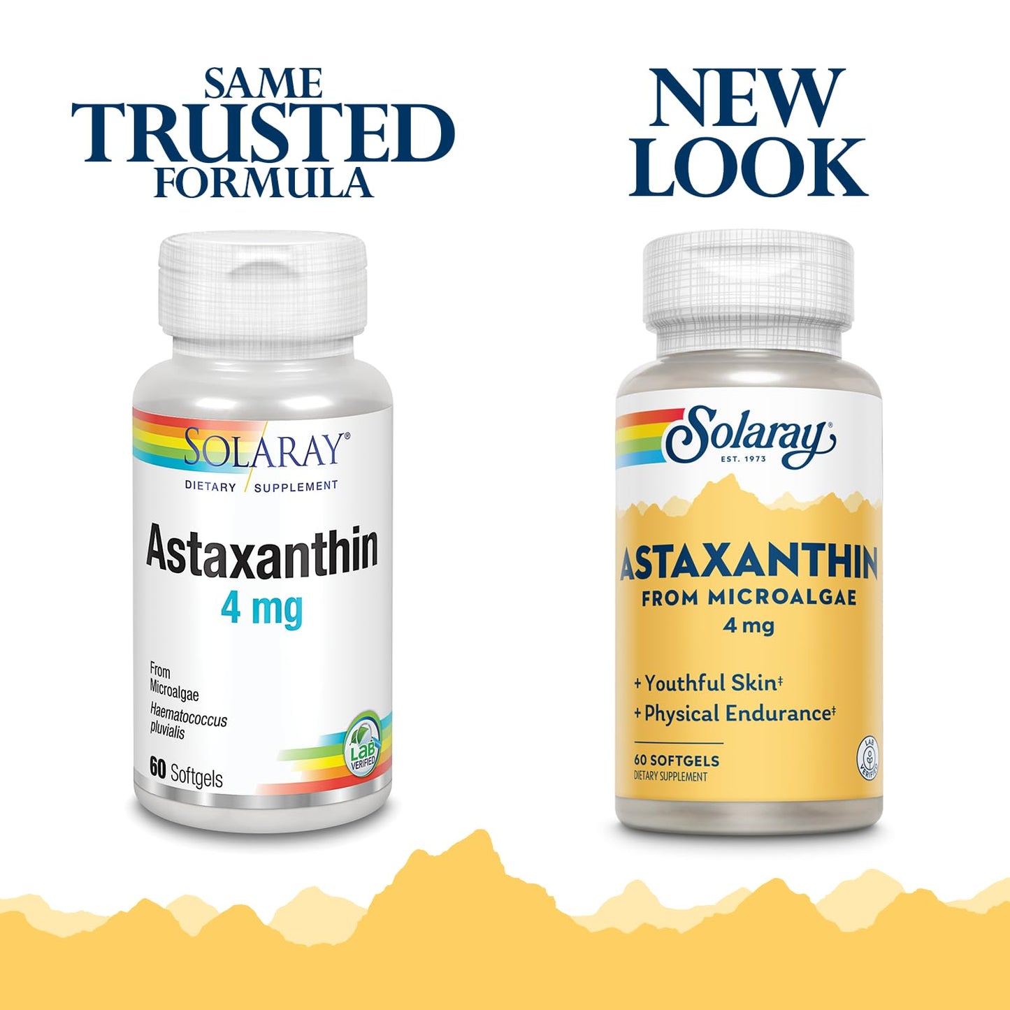 SOLARAY Astaxanthin 4 mg Softgels 60