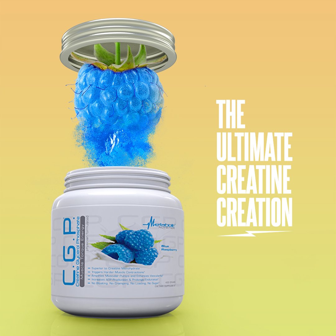 Metabolic Nutrition CGP Creatine Glycerol Phosphate Powder, 14.11 oz