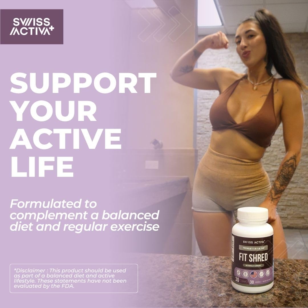 Swiss Activa+ Labs Fit Shred Capsules 30