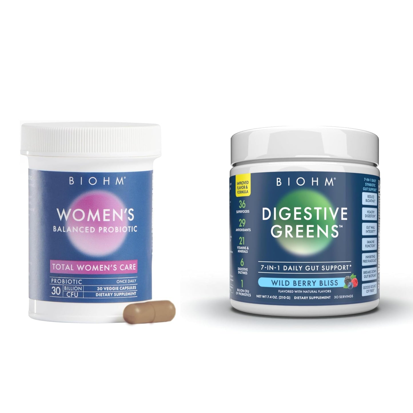 BIOHM Women's Probiotics 30B CFU Capsule, 30 Count