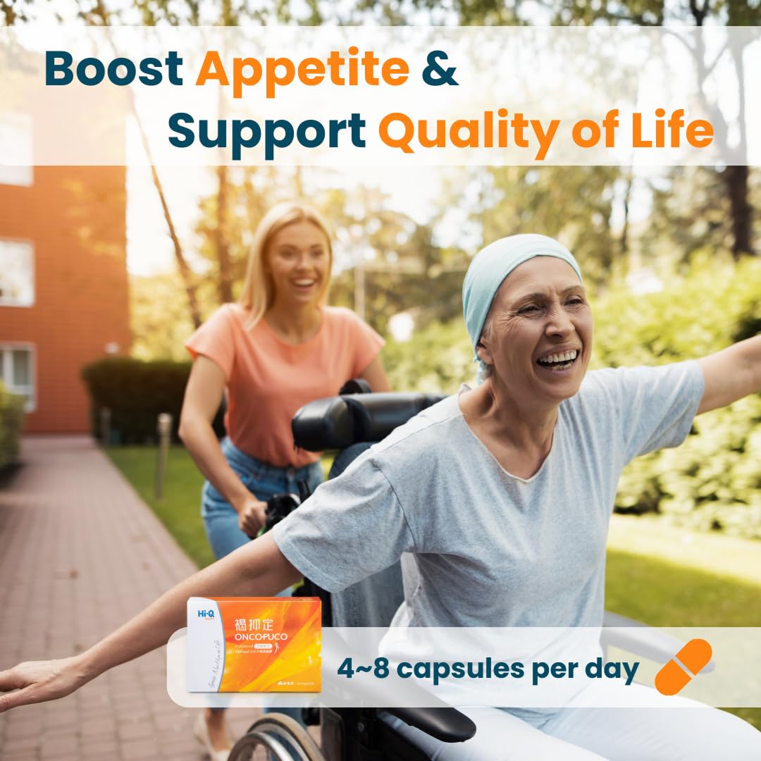 FUCOHIQ ONCOFUCO Oligo Fucoidan 550 mg Veggie Capsules, 360 Capsules