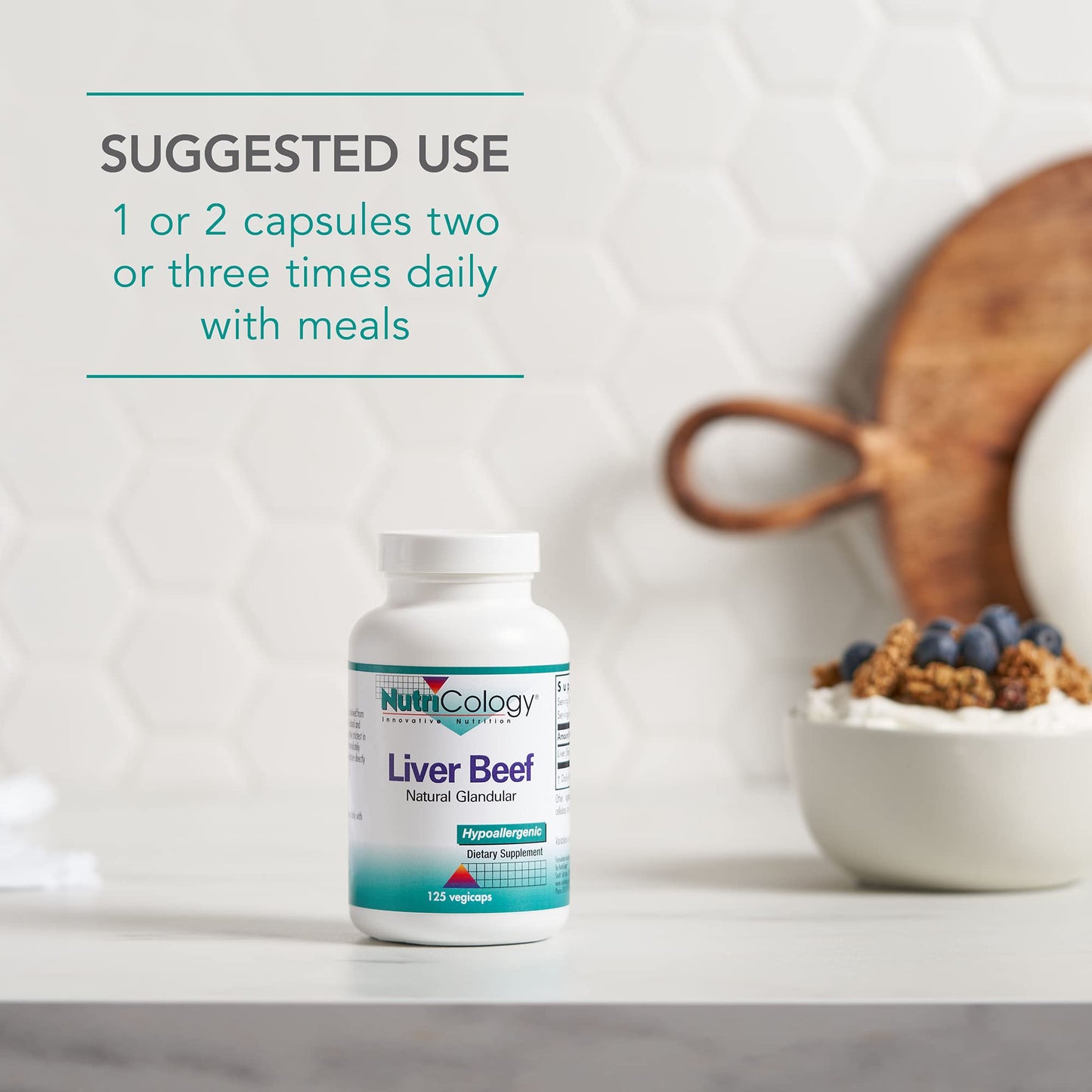 Allergy Research Group NutriCology Lumbrokinase - Delayed Release Enzyme Complex Capsules 125