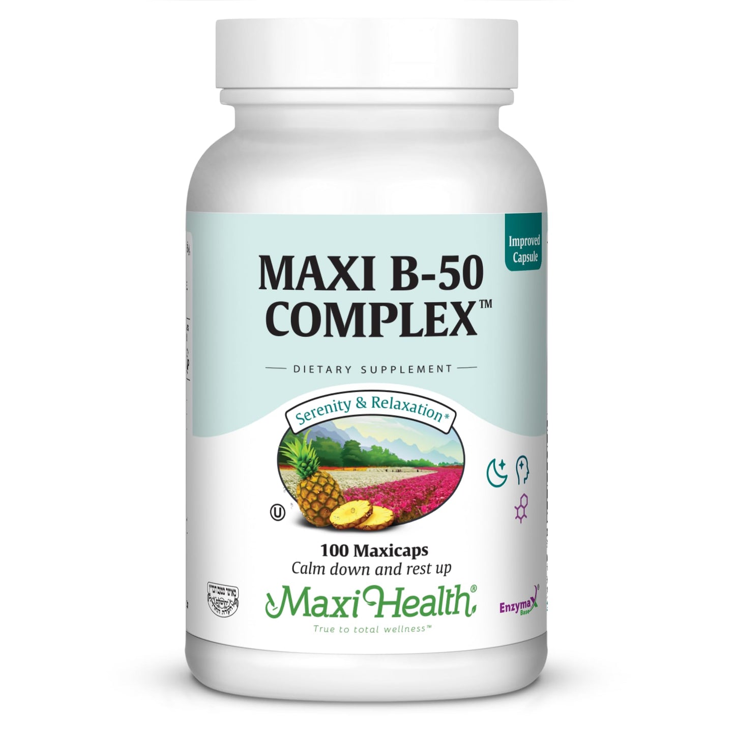 Maxi Health Vitamin B Complex Capsule 100 Capsules