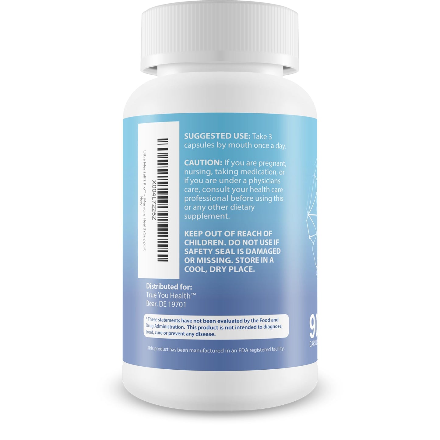 True You Health Ultra Mentalift Pro Capsule 90 Count
