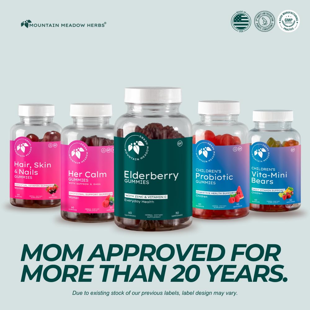 Mountain Meadow Herbs Elderberry Capsule 60 Count