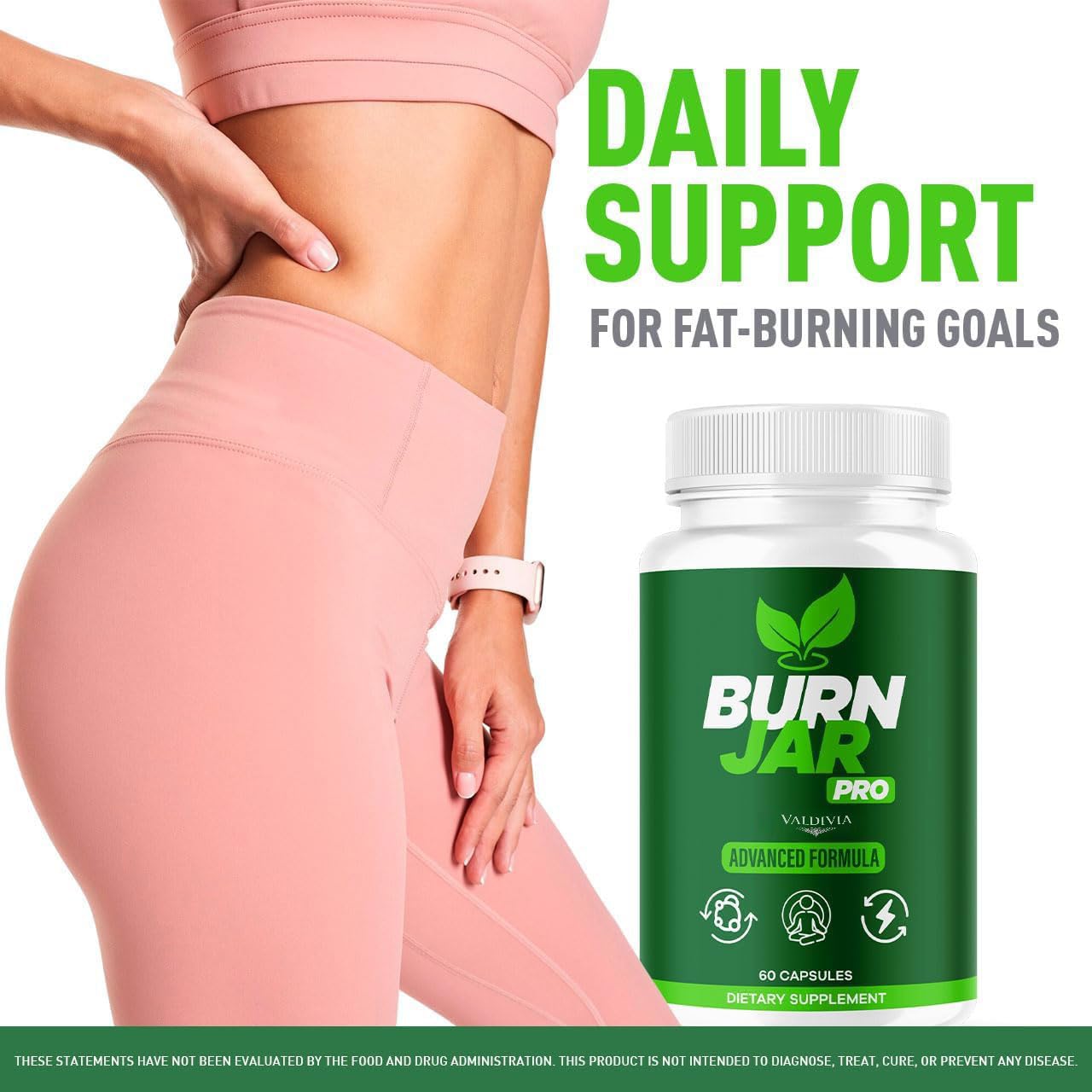 Valdivia Burn Jar Pro Capsules Daily Supplement Formula, 60 Capsules