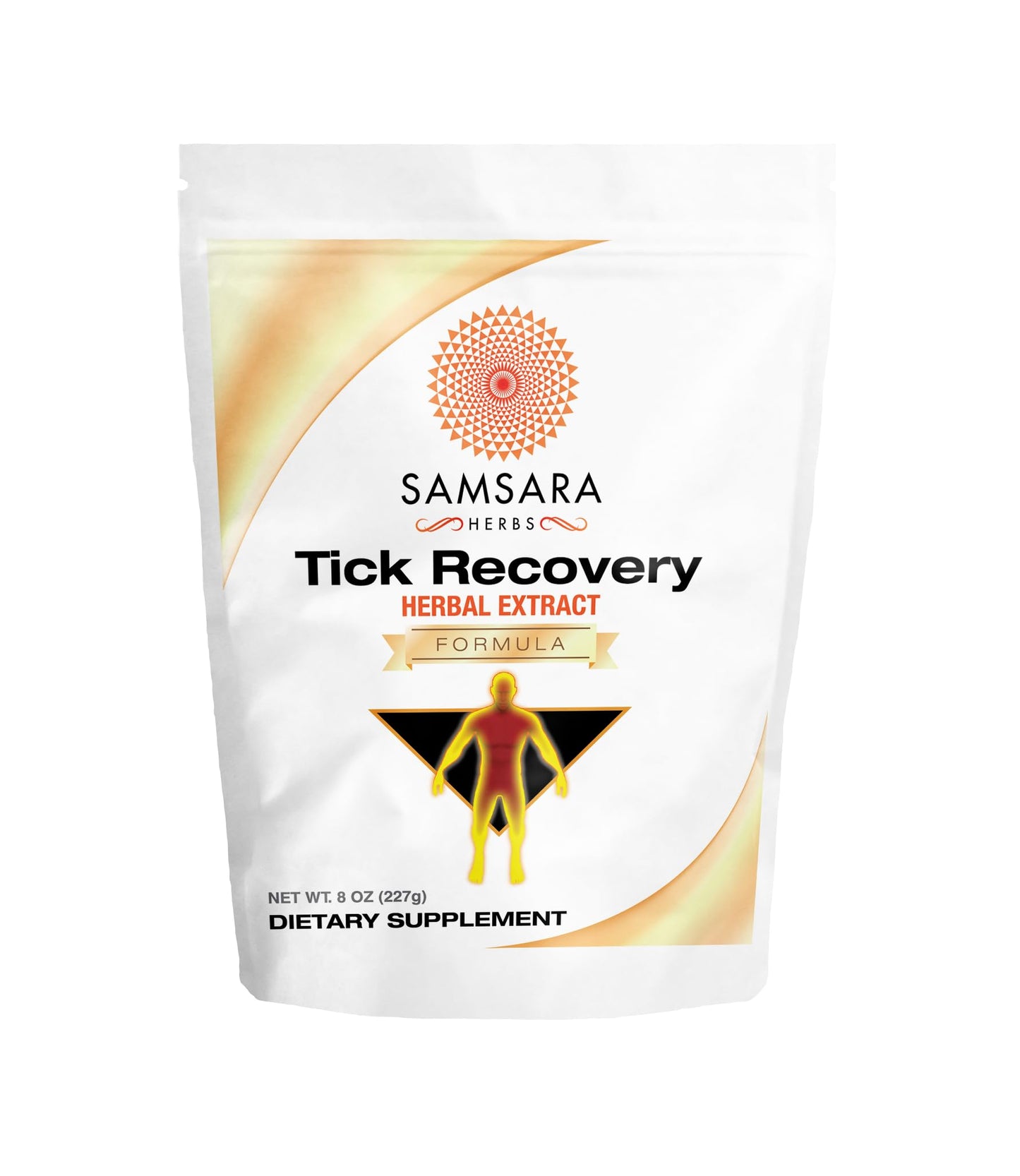 Samsara Herbs Tick Recovery - Herbal Powder Formula Powder 8 Ounce