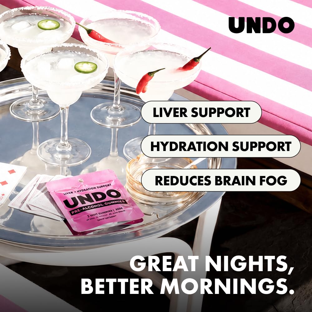 Undo Pre-Alcohol Gummies 5 Servings