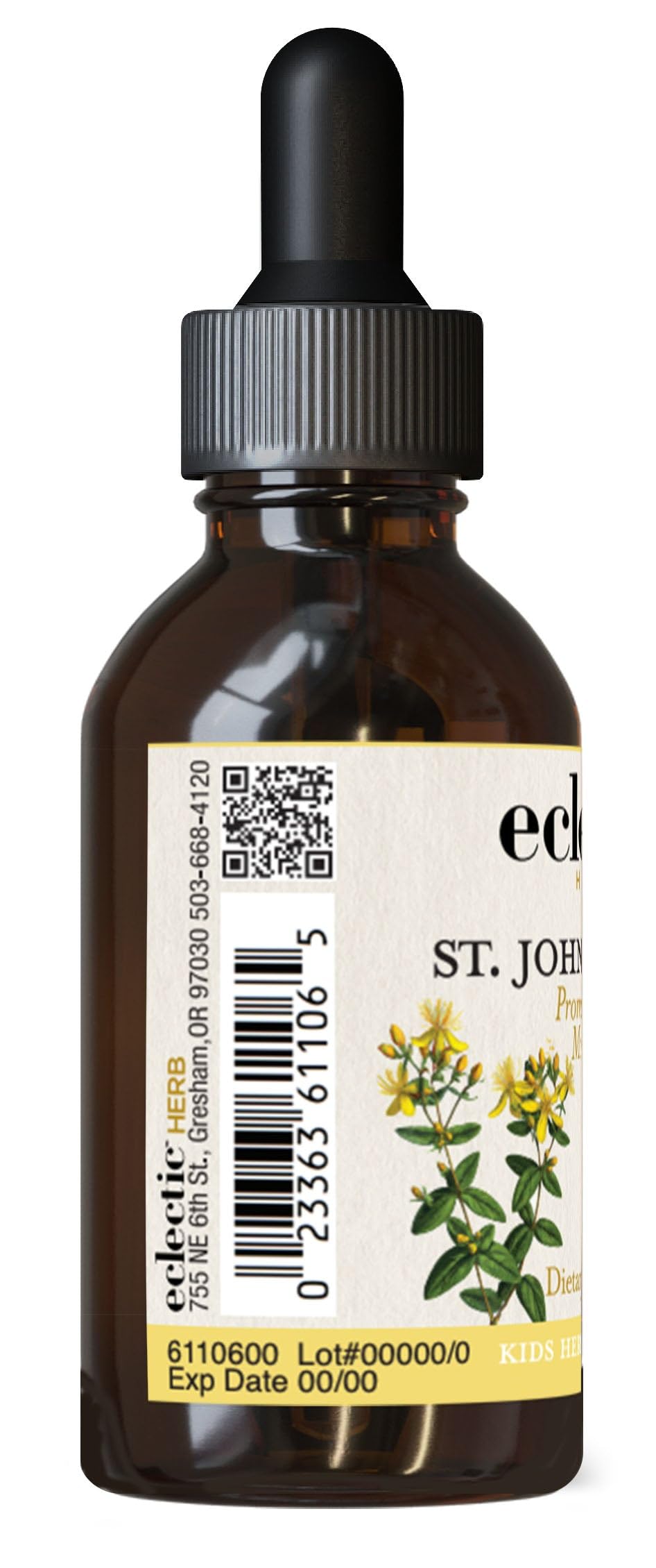 ECLECTIC INSTITUTE St. John's Wort Kids Herbs Capsule 1