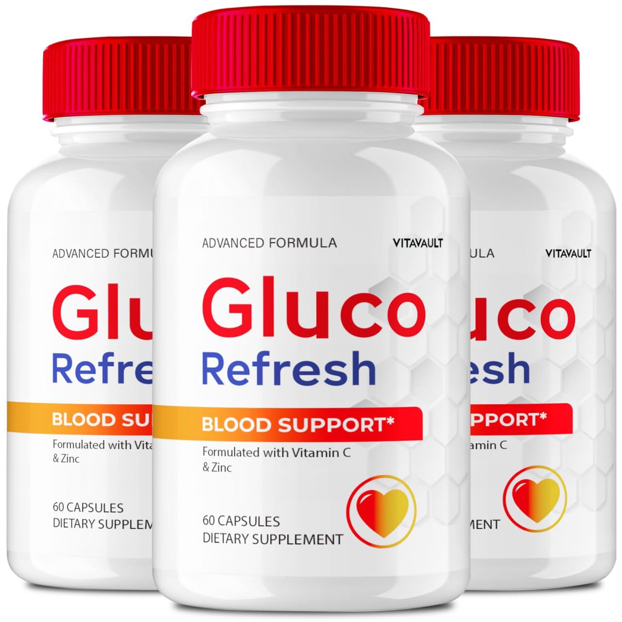 Vitavault Gluco Refresh Capsules 180 Count