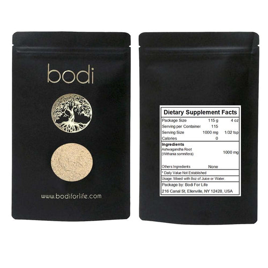 bodi Ashwagandha Root Powder 4 oz