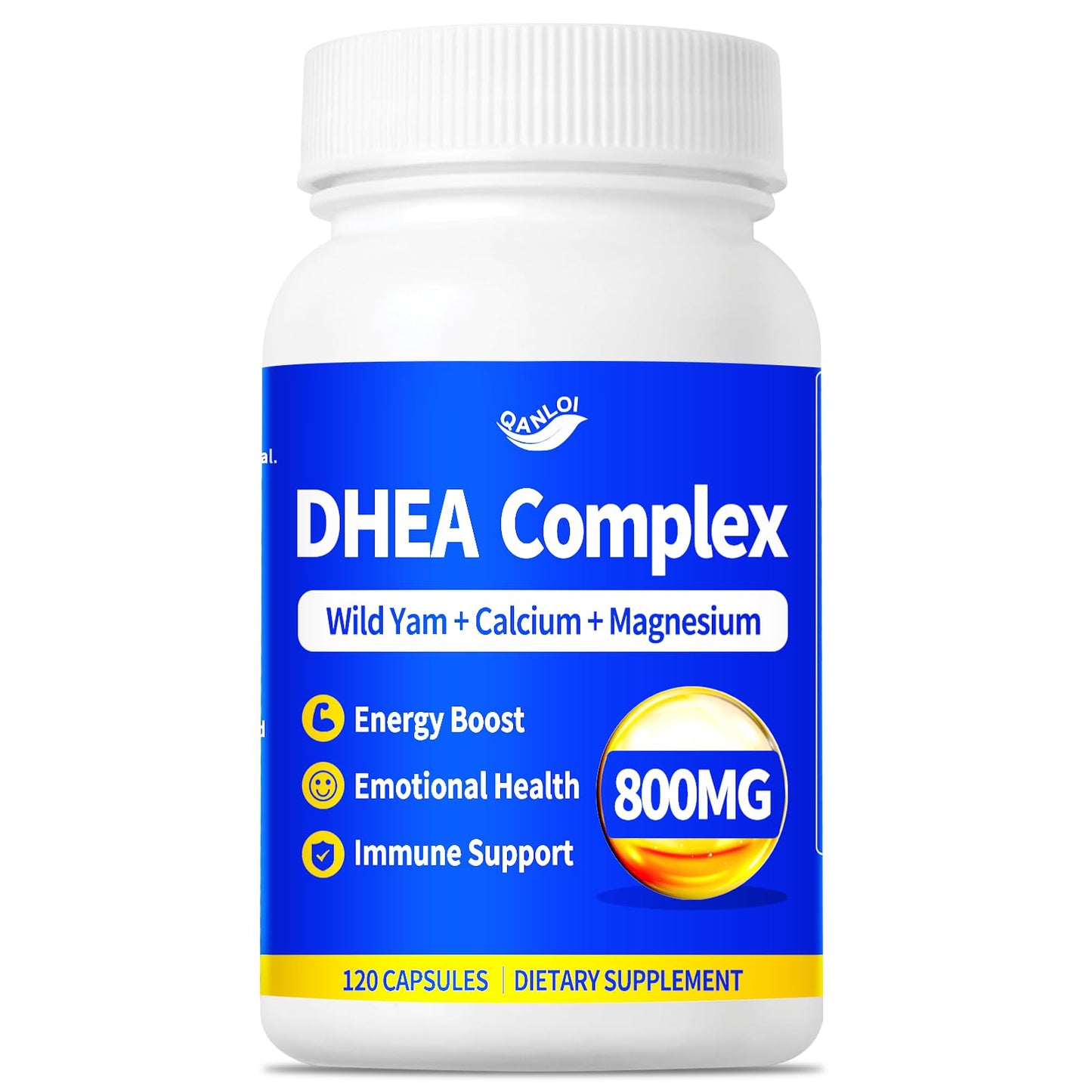 QANLOI DHEA Supplement Capsule 120 Capsules