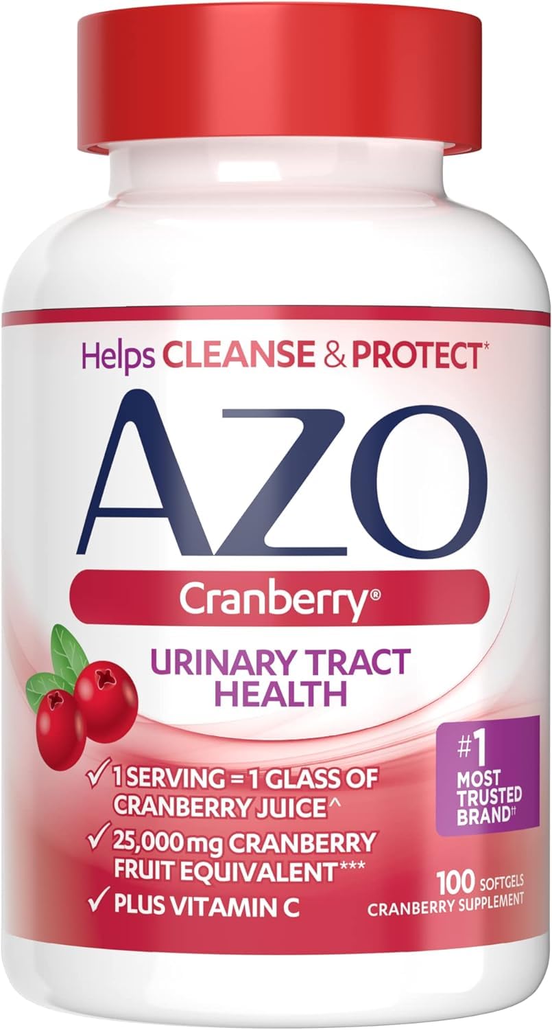 AZO Cranberry Urinary Tract Health Dietary Supplement Softgel 2400
