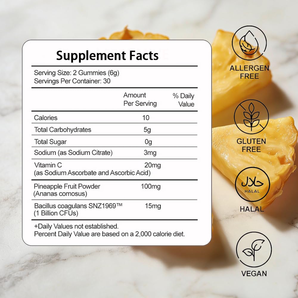 QYGCHUSIN Feminine Balance Gummies, 60 Count