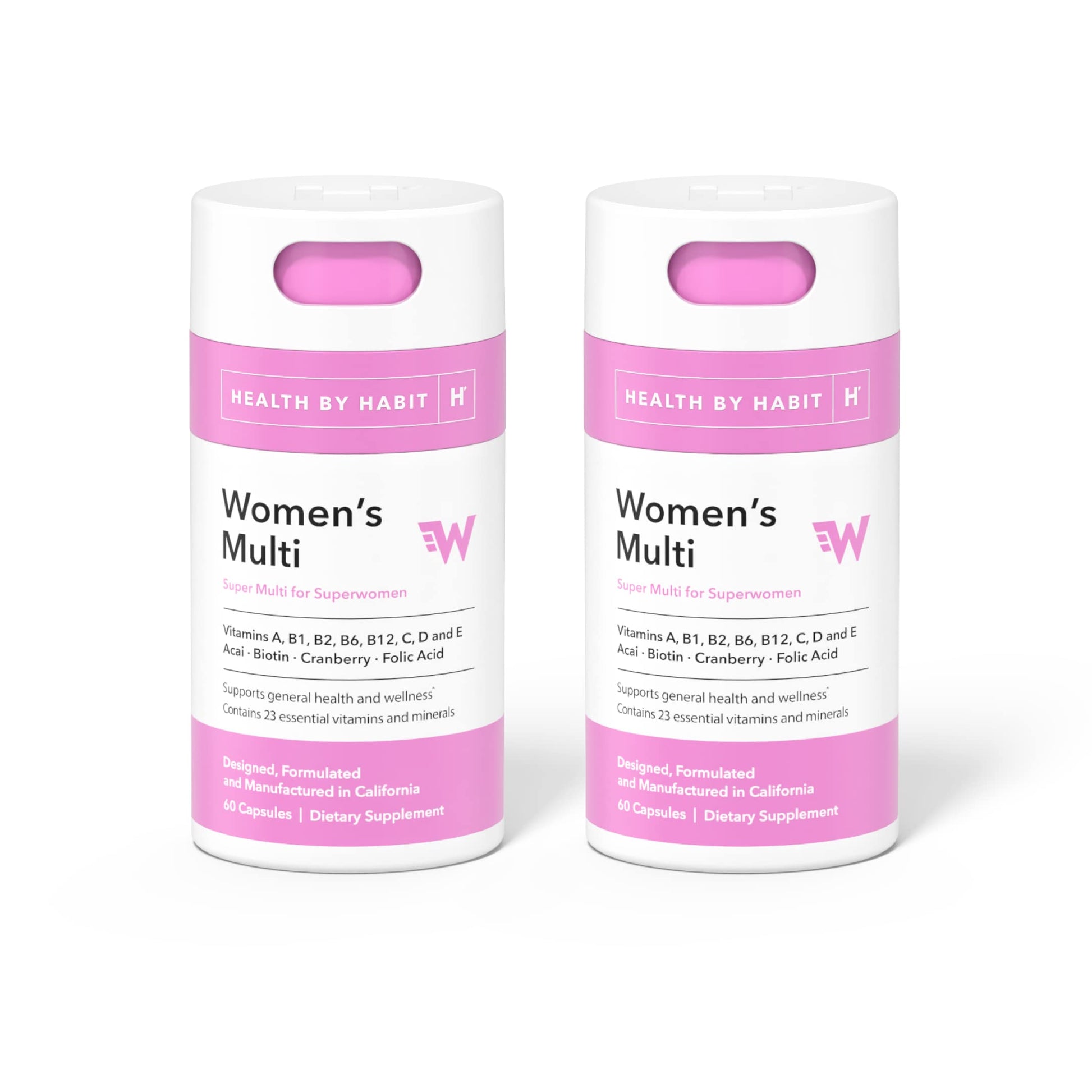 Health By Habit Womens Multi Supplement Capsule 240 Capsules