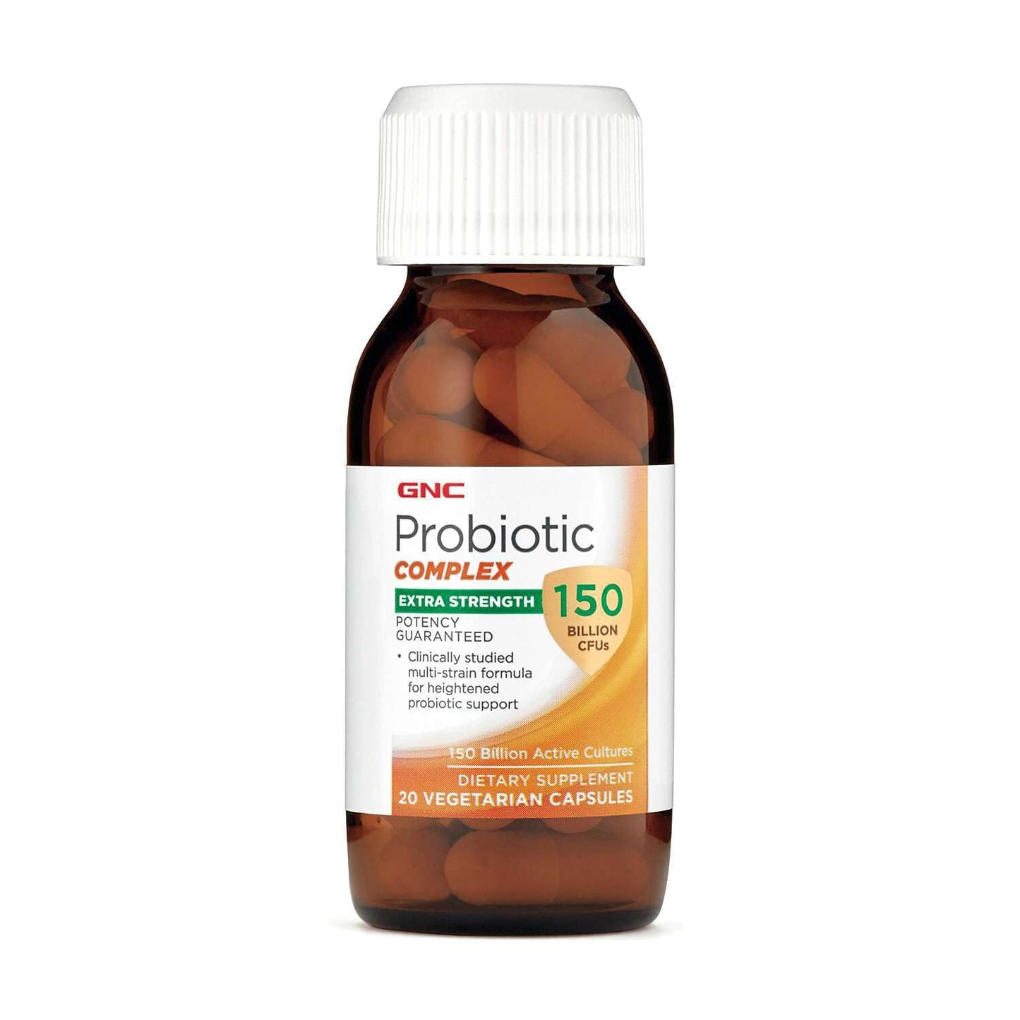 GNC Probiotic Complex Extra Strength with 150 Billion CFUs 20 Capsules