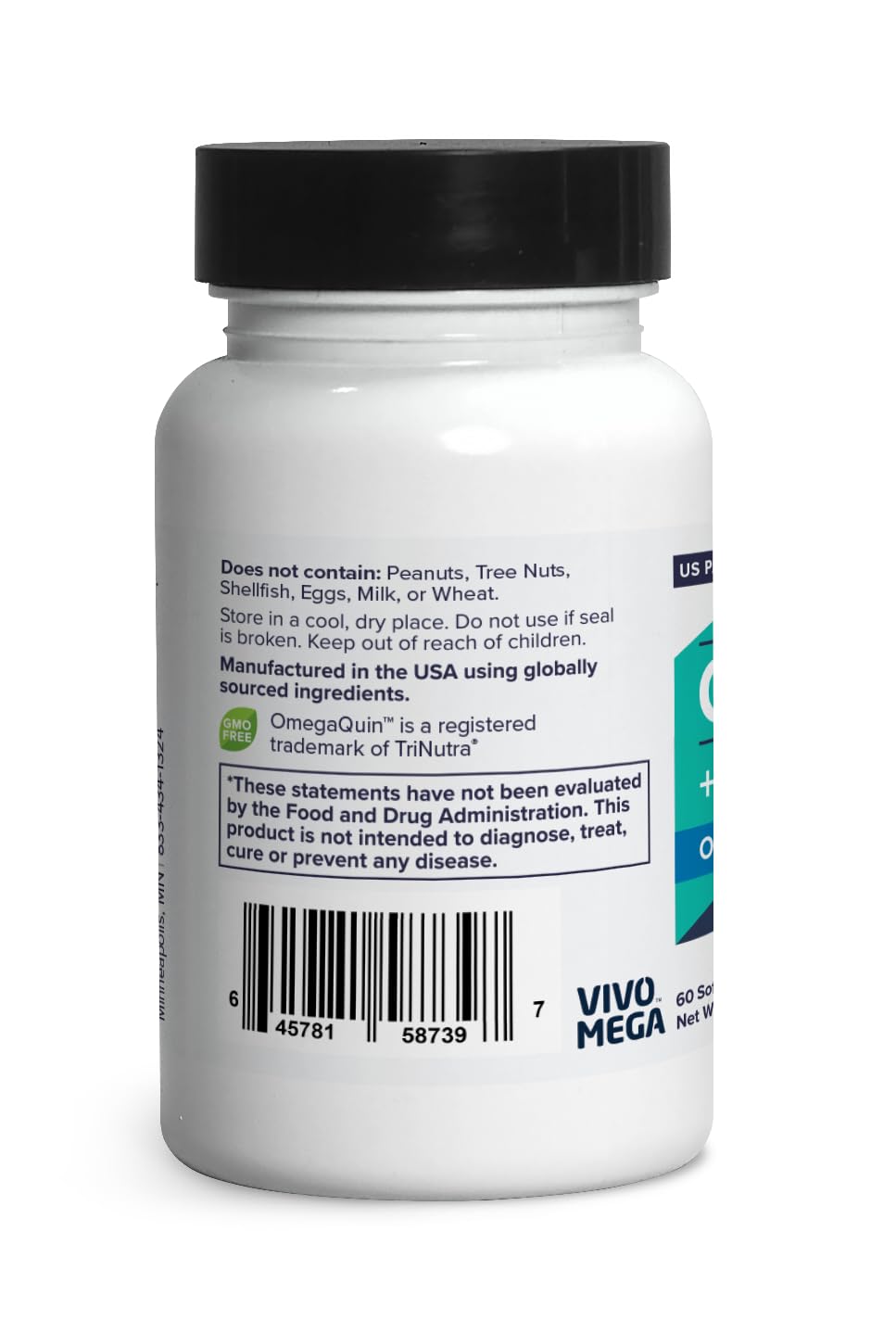 ThymoQuin OmegaQuin High Potency Dietary Supplements for Heart, Brain, & Joint Support Softgel 120