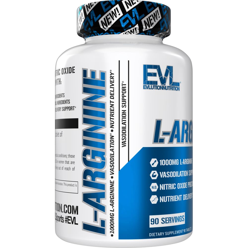 Evlution L-Arginine Capsule, 90 Count
