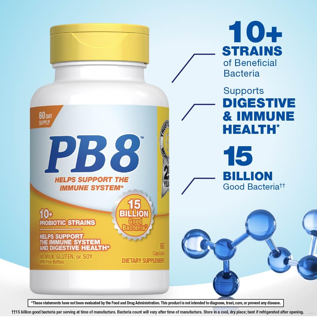 PB8 Probiotic Capsule 60 Count