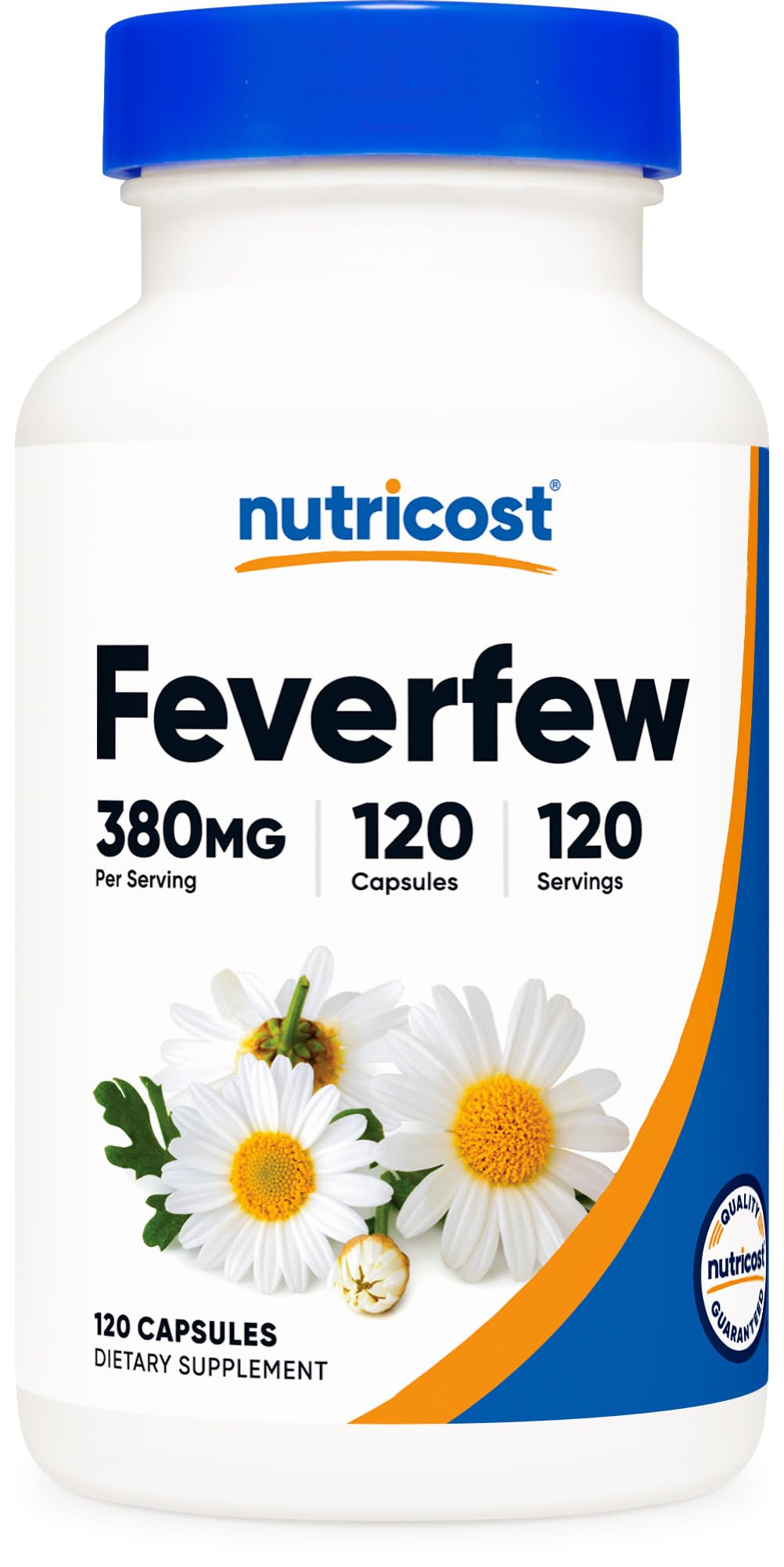 Nutricost Feverfew Capsules 380mg, 120 Capsules