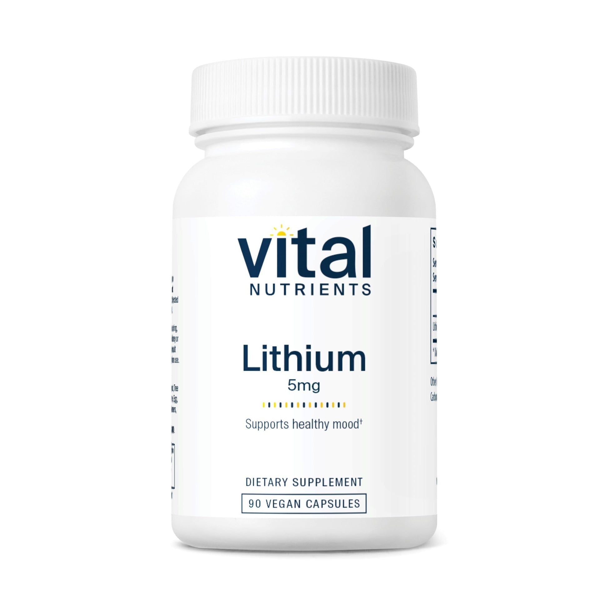 Vital Nutrients Lithium Ootate Capsules 90 Count