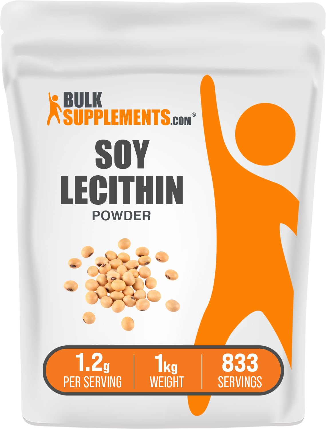 BulkSupplements Soy Lecithin Powder 35.27